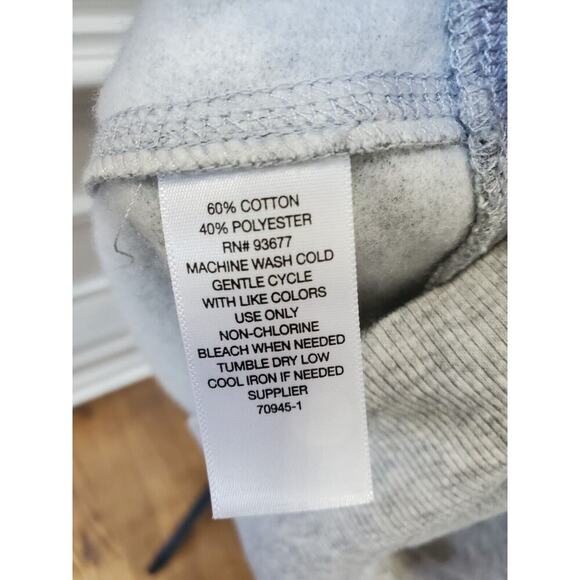 Xersion Women Solid Gray Polyester Cold Shoulder Sleeve Knee Length Dress Size L - Picture 9 of 11